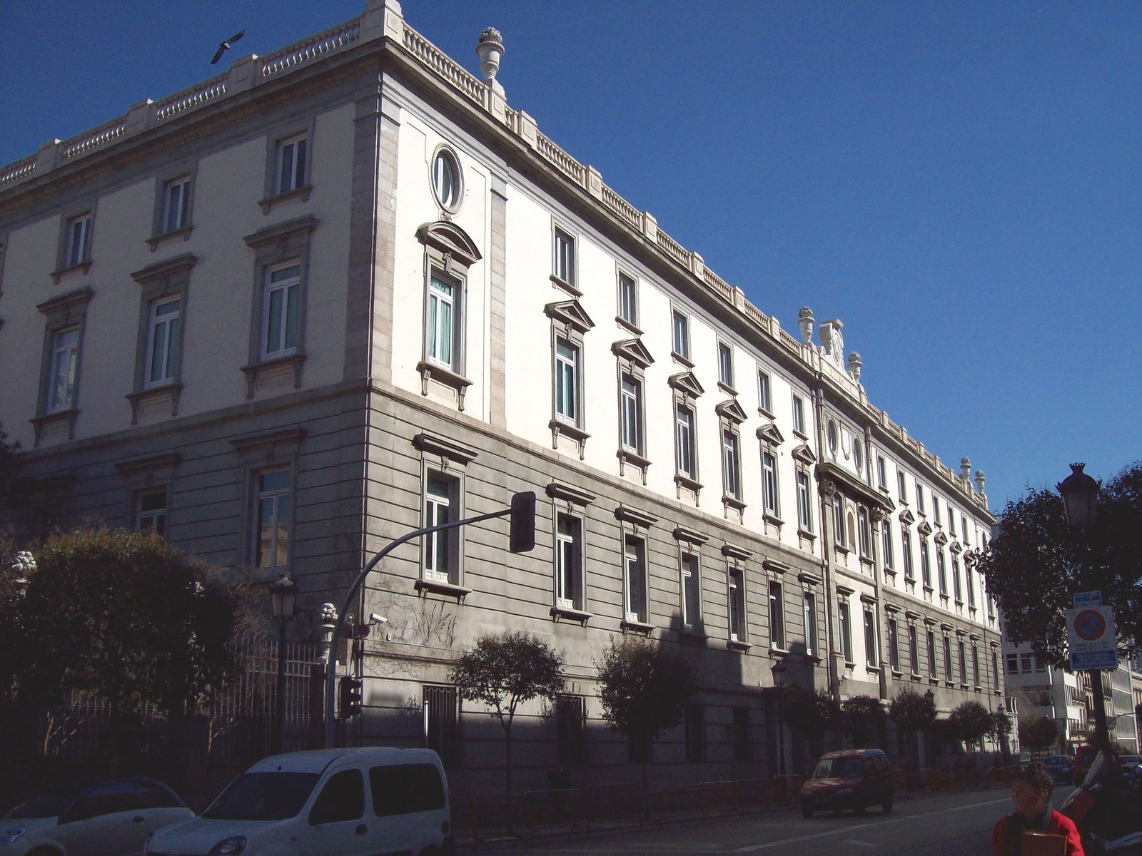 Fachada del edificio del Tribunal Supremo de España, en Madrid.